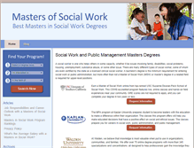 Tablet Screenshot of mastersofsocialwork.org